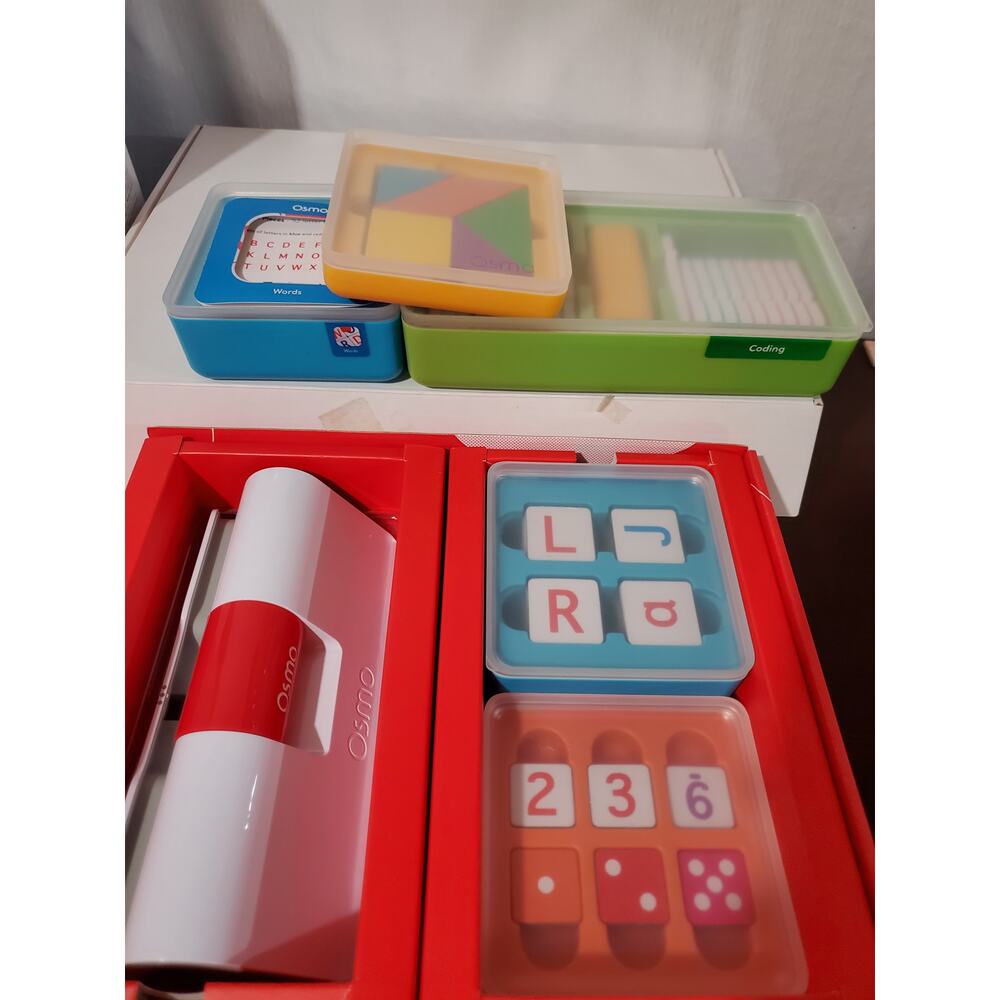 Huge Osmo Lot for iPad Genius Starter Kit Hot Wheels Mind Racers Coding and More - Picture 5 of 6